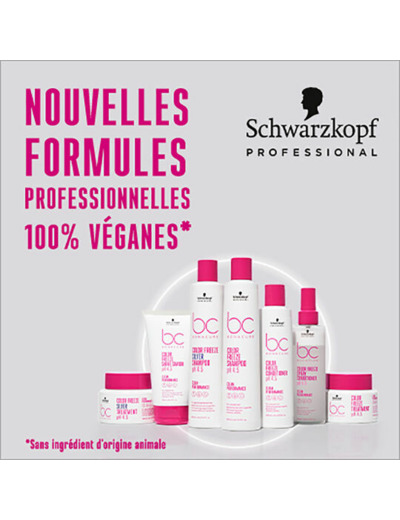 Shampooing pour cheveux colorés BC Color Freeze 1000ml