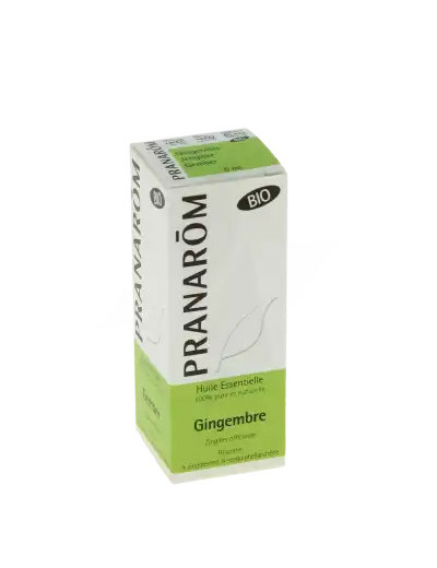 Huile Essentielle Gingembre Bio Pranarom 5 Ml