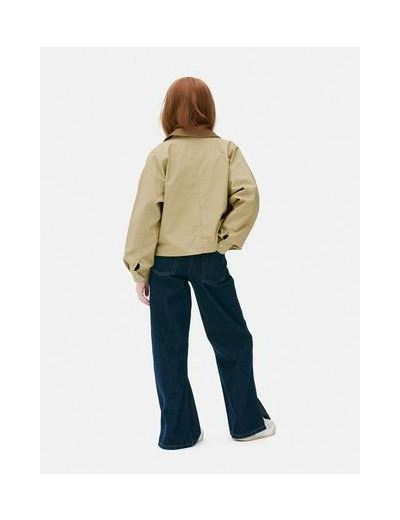 Veste de travail à col contrasté