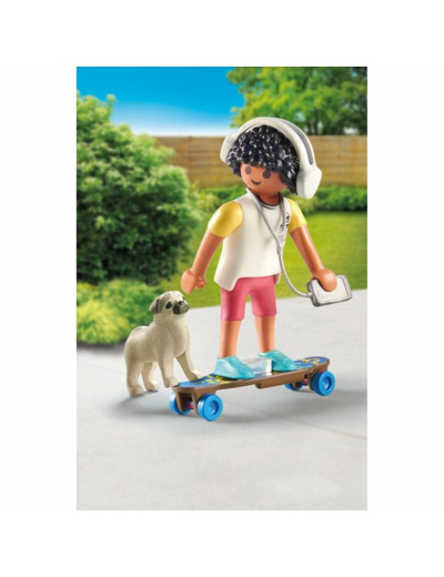 ADOLESCENT AVEC CHIEN PLAYMOBIL MY LIFE 71612