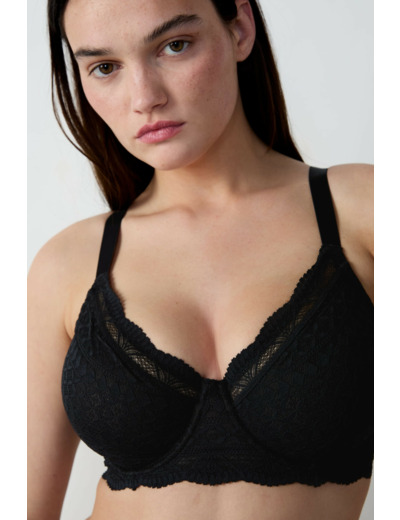 Soutien-gorge corbeille minimizer effet -1 taille