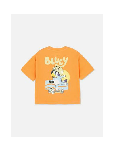 T-shirt côtelé à motif Bluey