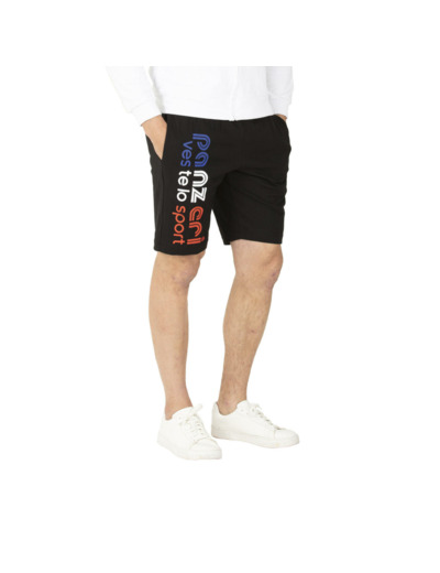 Bermuda Panzeri Park B - Noir / Bleu Blanc Rouge