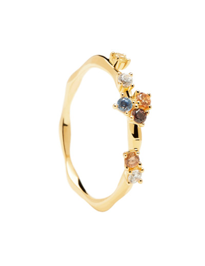 Bague Femme FIVE Doré