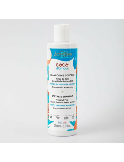 Shampooing douceur cheveux secs et texturés Coco d'amour