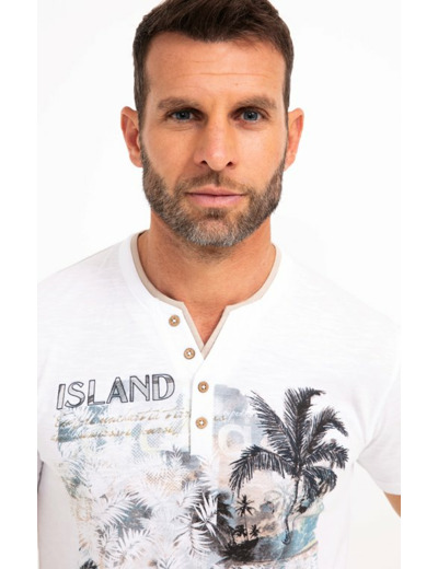 Tee-shirt manches courtes Island