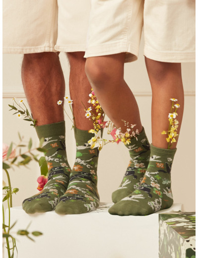 Chaussettes Kaki
