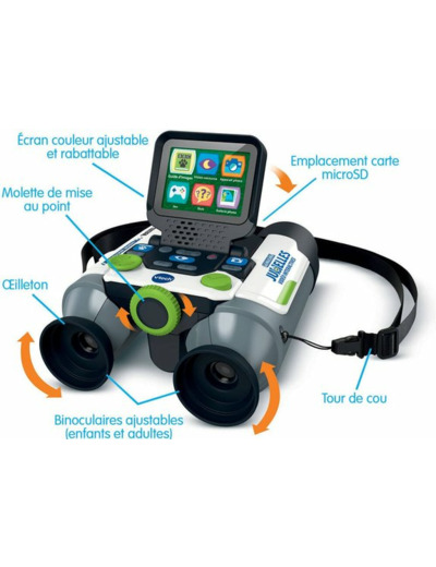 GENIUS XL JUMELLES VIDÉO INTERACTIVES POUR VOYAGER AU CŒUR DE LA NATURE