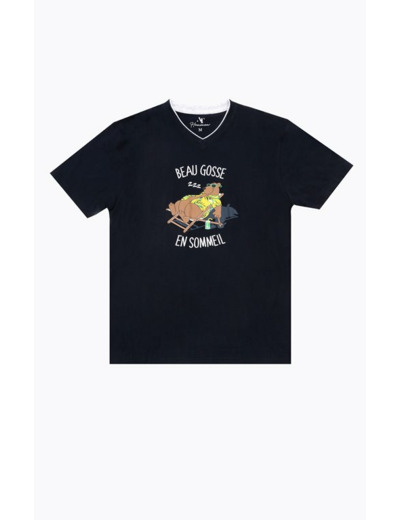 Pyjama court beau gosse en sommeil