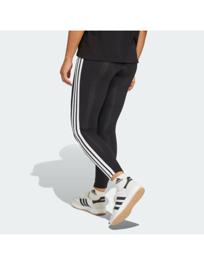 Legging en coton pour femme, noir