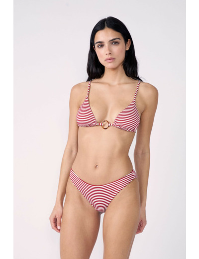 Triangle haut de maillot détail anneau