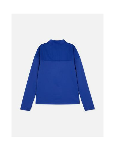 Sweat-shirt zippé à col cheminée