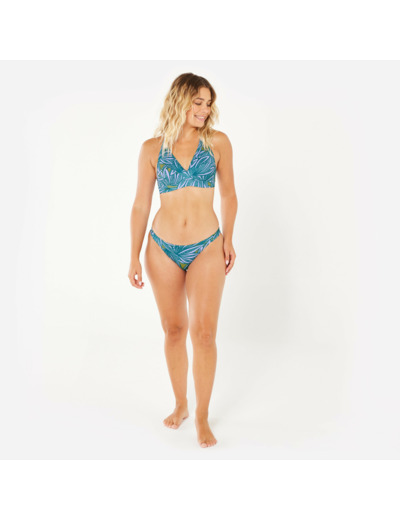 Bas de maillot surf Femme - Aly flow bleu et violet