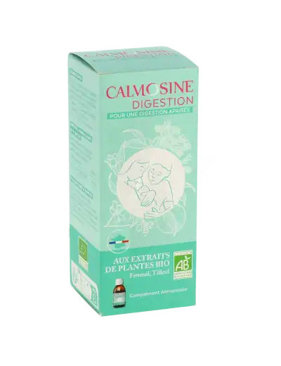 Calmosine Digestion Bio Solution Buvable Apaisante Extraits Naturels De Plantes Fl Avec Bouchon Doseur/100 Ml