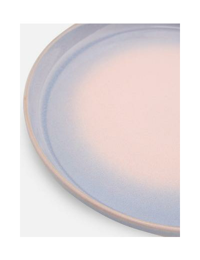 Petite assiette émaillée thermoréactive