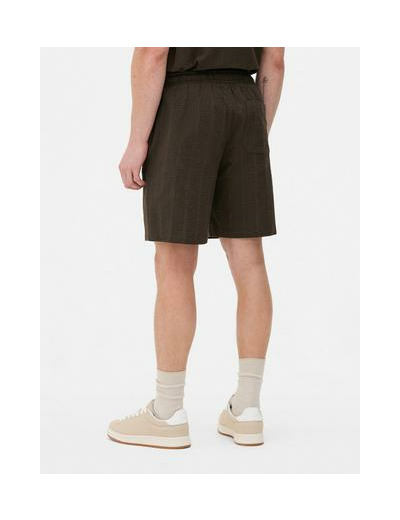 Short en seersucker texturé à coordonner