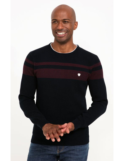 Pull Rayure Placée