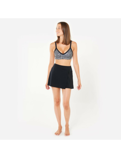 Jupe de bain natation femme - Lola noir