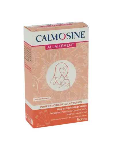 Calmosine Allaitement Solution Buvable Extraits Naturels De Plantes 14 Dosettes/10 Ml