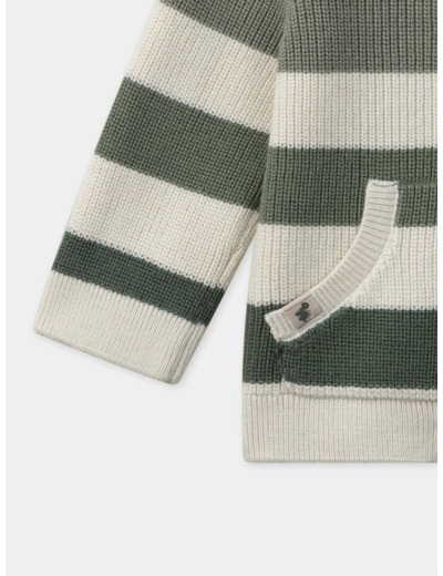 Gilet rayé