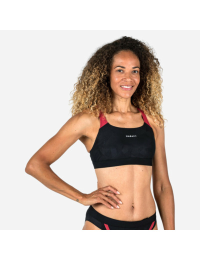 Haut de maillot de bain de natation femme kamyleon geol