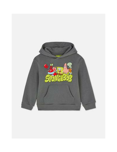 Sweat à capuche et motif Bob l'éponge