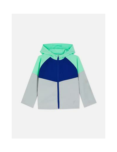 Veste de survêtement color block