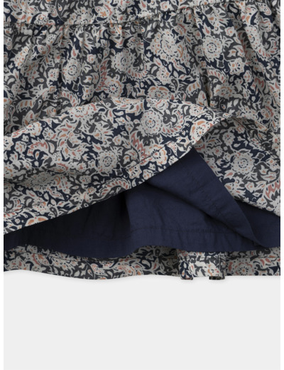 Robe longue à fleurs
