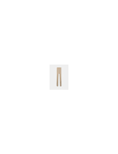 Lot de 2 collants à fleurs beiges ou blanc cassé pour filles
