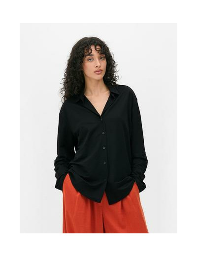 Chemise boutonnée en jersey