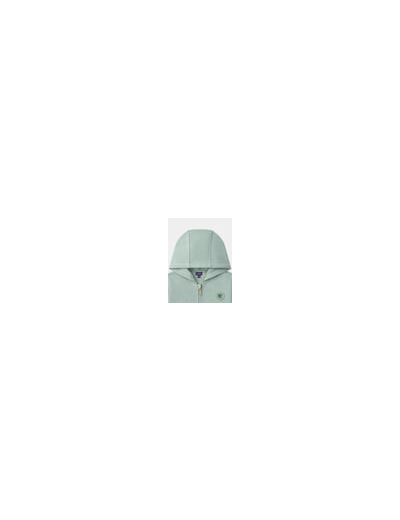 Gilet à capuche vert pour garçons
