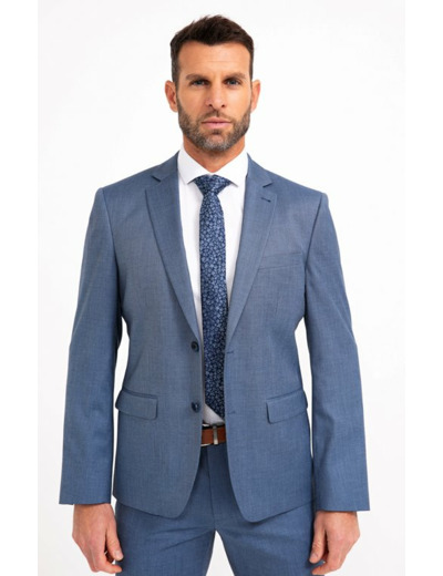 Veste de costume coupe ajustée Ceruleo