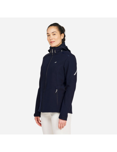 Veste softshell coupe vent sailing 500 femme