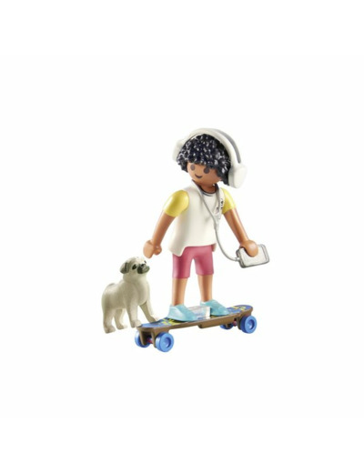 ADOLESCENT AVEC CHIEN PLAYMOBIL MY LIFE 71612