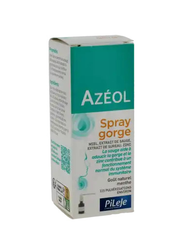 Azeol Spray Gorge Flacon De 15 Ml