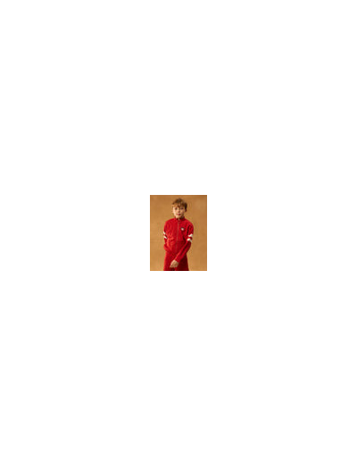 Gilet rouge zippé pour garçons