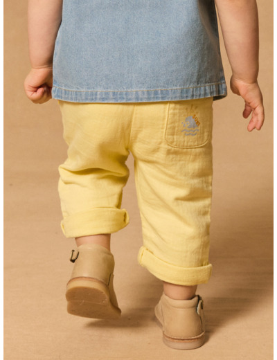 Pantalon retroussable