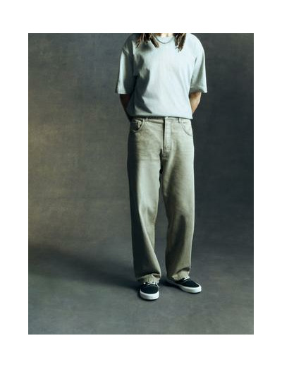 Jean baggy taille haute