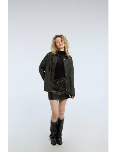 Robe mini ample et ajustée