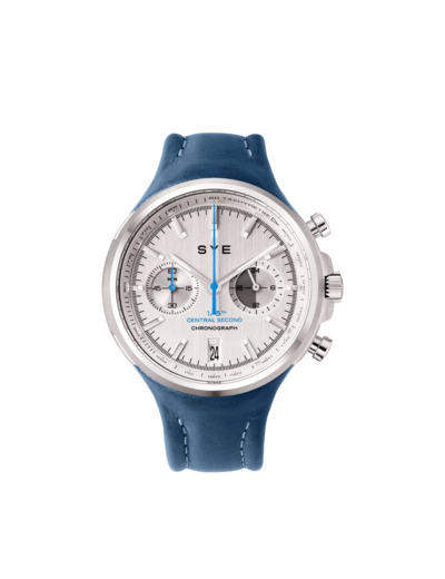 Montre quartz Homme Mot1ion chrono Argenté
