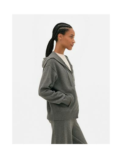 Sweat à capuche zippé