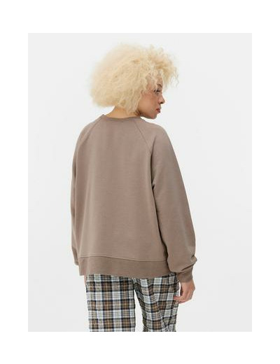 Sweat-shirt décontracté fendu sur le côté