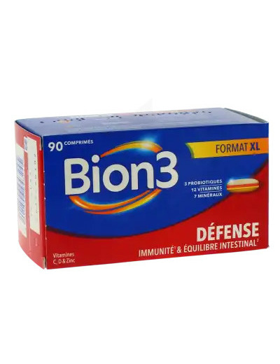 Bion 3 Défense Adulte Comprimés Boîte De 90