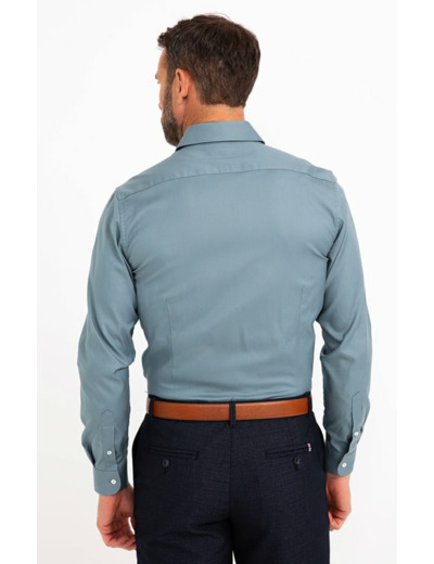 Chemise ajustée manches longues Sato