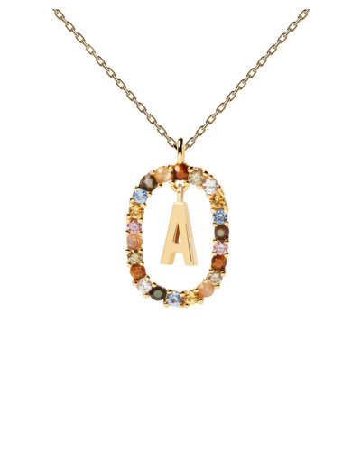 Collier Femme NEW LETTERS Doré