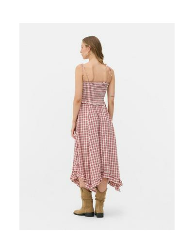Robe mi-longue asymétrique Rita Ora