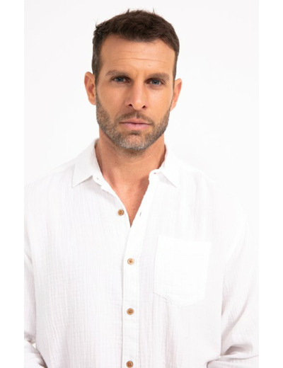 Chemise manches longues Double Gaze