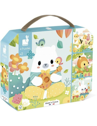 COFFRET 4 PUZZLES JANOD PURE
