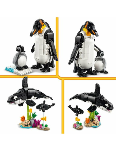 ANIMAUX SAUVAGES : LA FAMILLE DE PANDAS LEGO CREATOR 31165