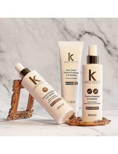 Thermo-protecteur à la kératine pour fer à lisser ou boucler K Protect